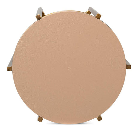Spence Tan Side Table - Ornate Home