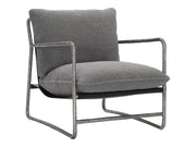 Spencer Grey Fabric Chair - Ornate Home
