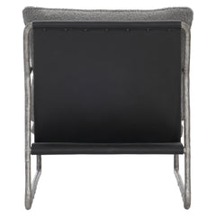 Spencer Grey Fabric Chair - Ornate Home