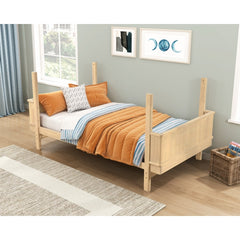 Spenser Brown Twin Bunk Bed - Ornate Home