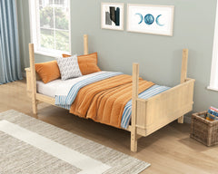 Spenser Brown Twin Bunk Bed - Ornate Home