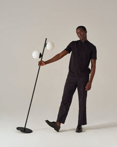 Sphere Floor Lamp - Ornate Home