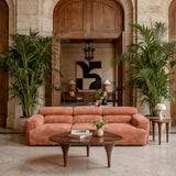 Spiker Walnut Coffee Table - Ornate Home