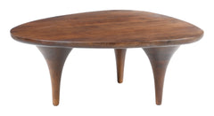 Spiker Walnut Coffee Table - Ornate Home