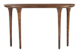 Spiker Walnut Console Table - Ornate Home