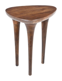 Spiker Walnut Side Table - Ornate Home