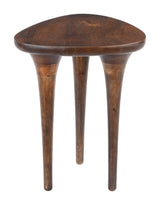 Spiker Walnut Side Table - Ornate Home