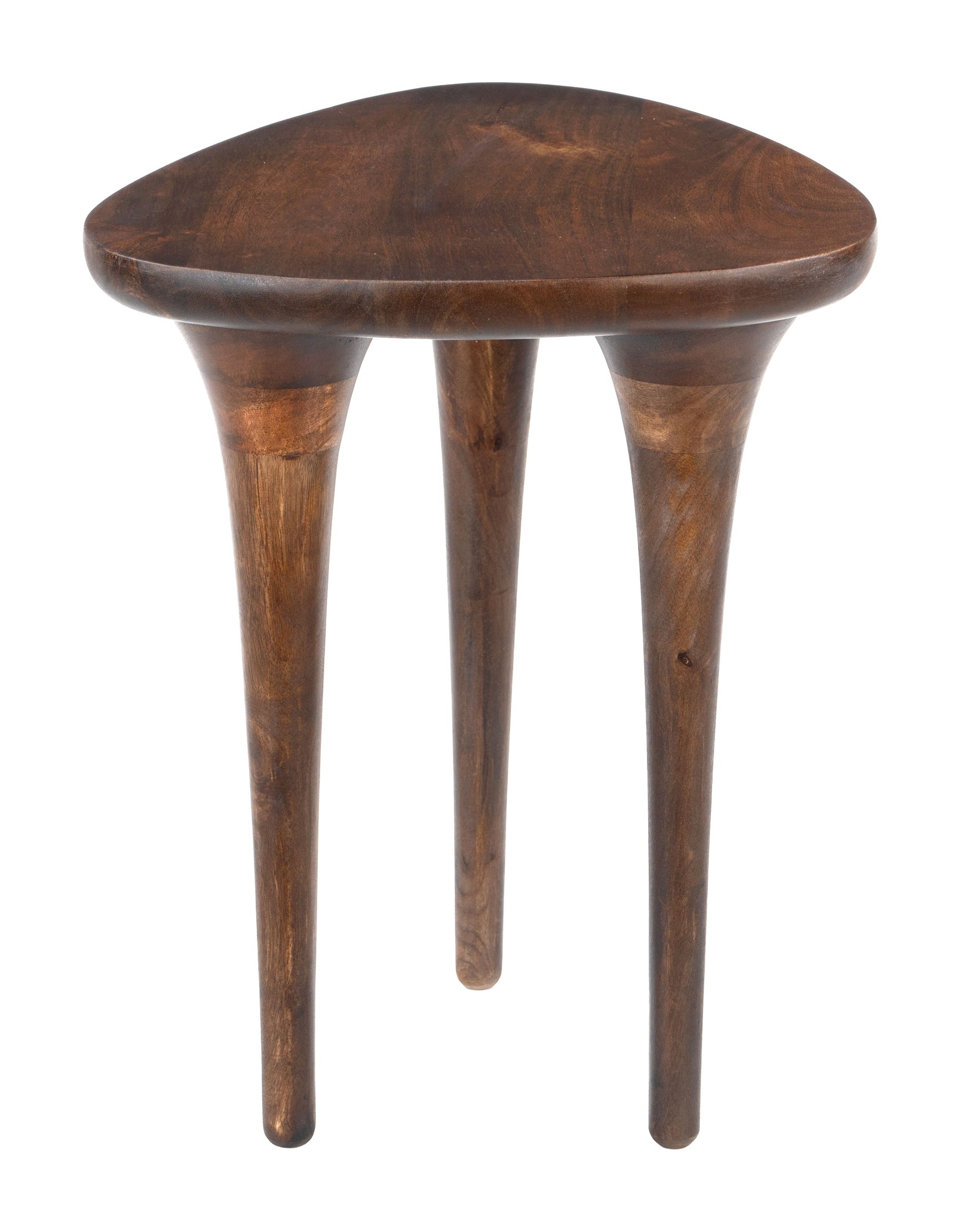 Spiker Walnut Side Table - Ornate Home