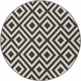 Spilsby Black Trellis Outdoor Rug - Ornate Home