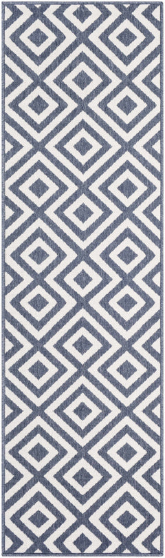 Spilsby Navy Blue Outdoor Rug - Clearance - Ornate Home