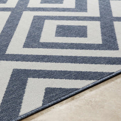 Spilsby Navy Blue Outdoor Rug - Clearance - Ornate Home