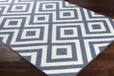 Spilsby Navy Blue Outdoor Rug - Clearance - Ornate Home
