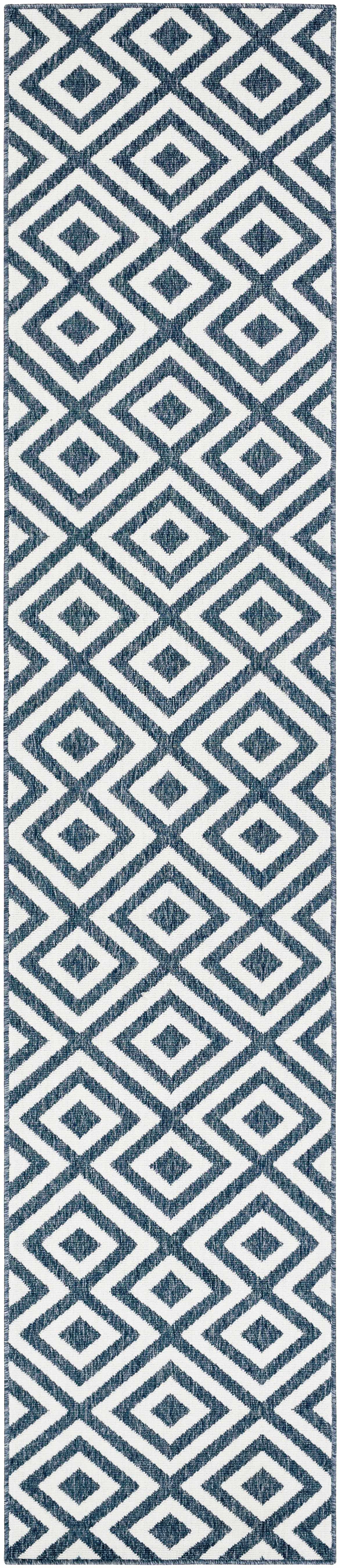 Spilsby Navy Blue Outdoor Rug - Clearance - Ornate Home