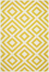 Spilsby Yellow Trellis Outdoor Rug - Ornate Home