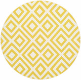 Spilsby Yellow Trellis Outdoor Rug - Ornate Home