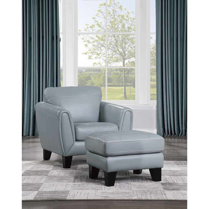 Spivey Aqua Chair - Ornate Home