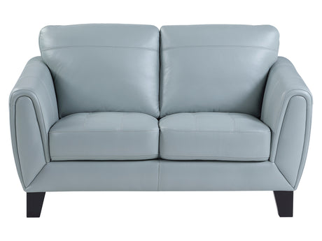 Spivey Aqua Loveseat - Ornate Home