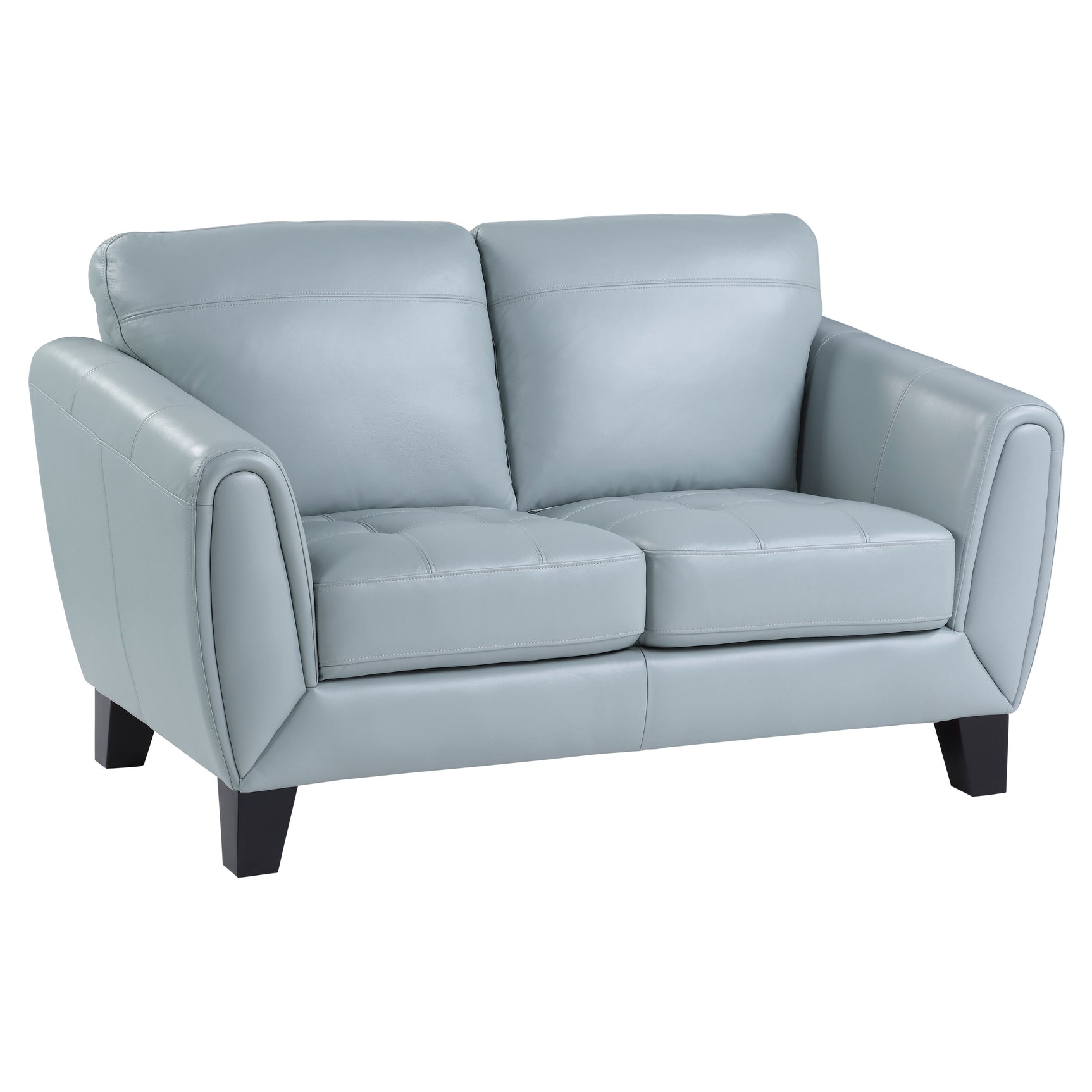 Spivey Aqua Loveseat - Ornate Home