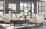 Spivey Beige Loveseat - Ornate Home