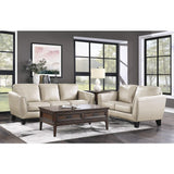 Spivey Beige Loveseat - Ornate Home