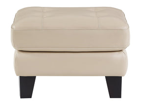 Spivey Beige Ottoman - Ornate Home