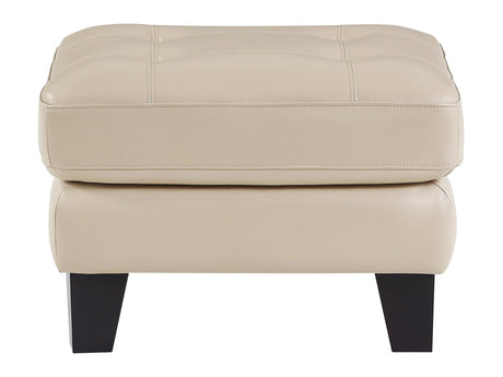 Spivey Beige Ottoman - Ornate Home