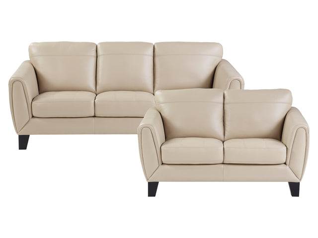 Spivey Beige Sofa & Loveseat - Ornate Home