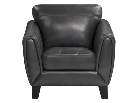 Spivey Dark Gray Chair - Ornate Home