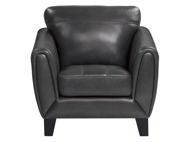 Spivey Dark Gray Chair - Ornate Home