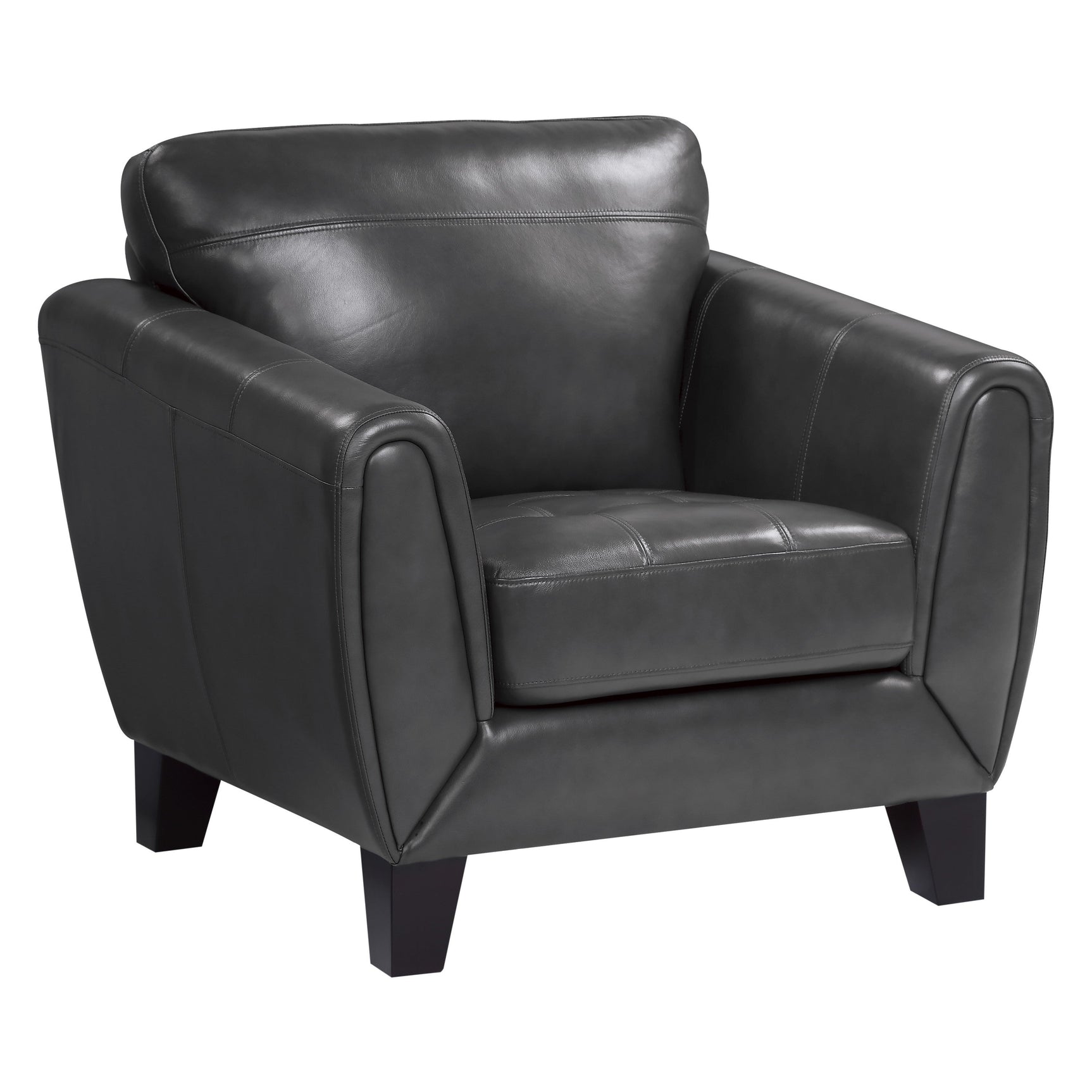 Spivey Dark Gray Chair - Ornate Home