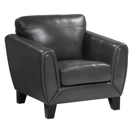 Spivey Dark Gray Chair - Ornate Home