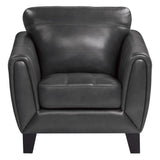 Spivey Dark Gray Chair - Ornate Home