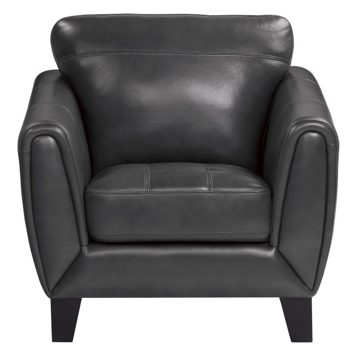 Spivey Dark Gray Chair - Ornate Home