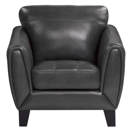 Spivey Dark Gray Chair - Ornate Home