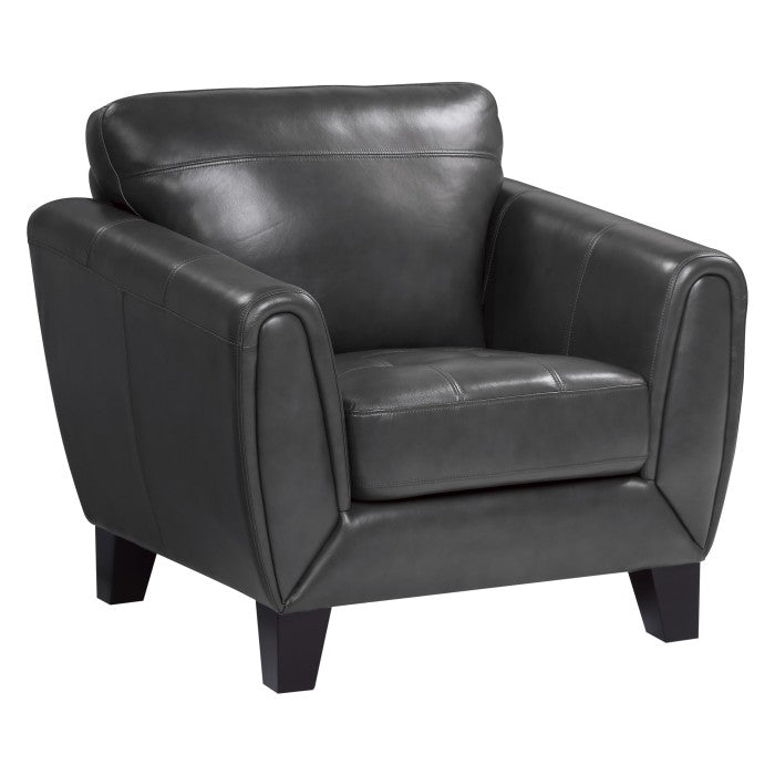Spivey Dark Gray Chair - Ornate Home