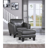 Spivey Dark Gray Chair - Ornate Home