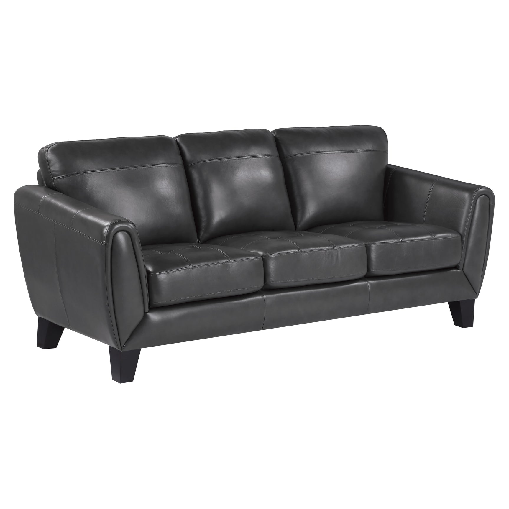 Spivey Dark Gray Sofa & Loveseat - Ornate Home