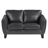 Spivey Dark Gray Sofa & Loveseat - Ornate Home