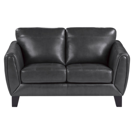 Spivey Dark Gray Sofa & Loveseat - Ornate Home