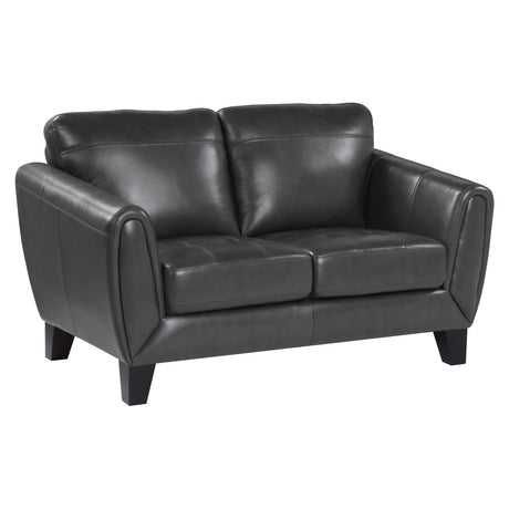 Spivey Dark Gray Sofa & Loveseat - Ornate Home