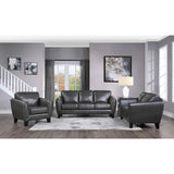Spivey Dark Gray Sofa - Ornate Home