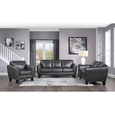 Spivey Dark Gray Sofa - Ornate Home