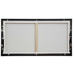Splash Of Land Black/Bronze/Brown Framed Canvas - Ornate Home
