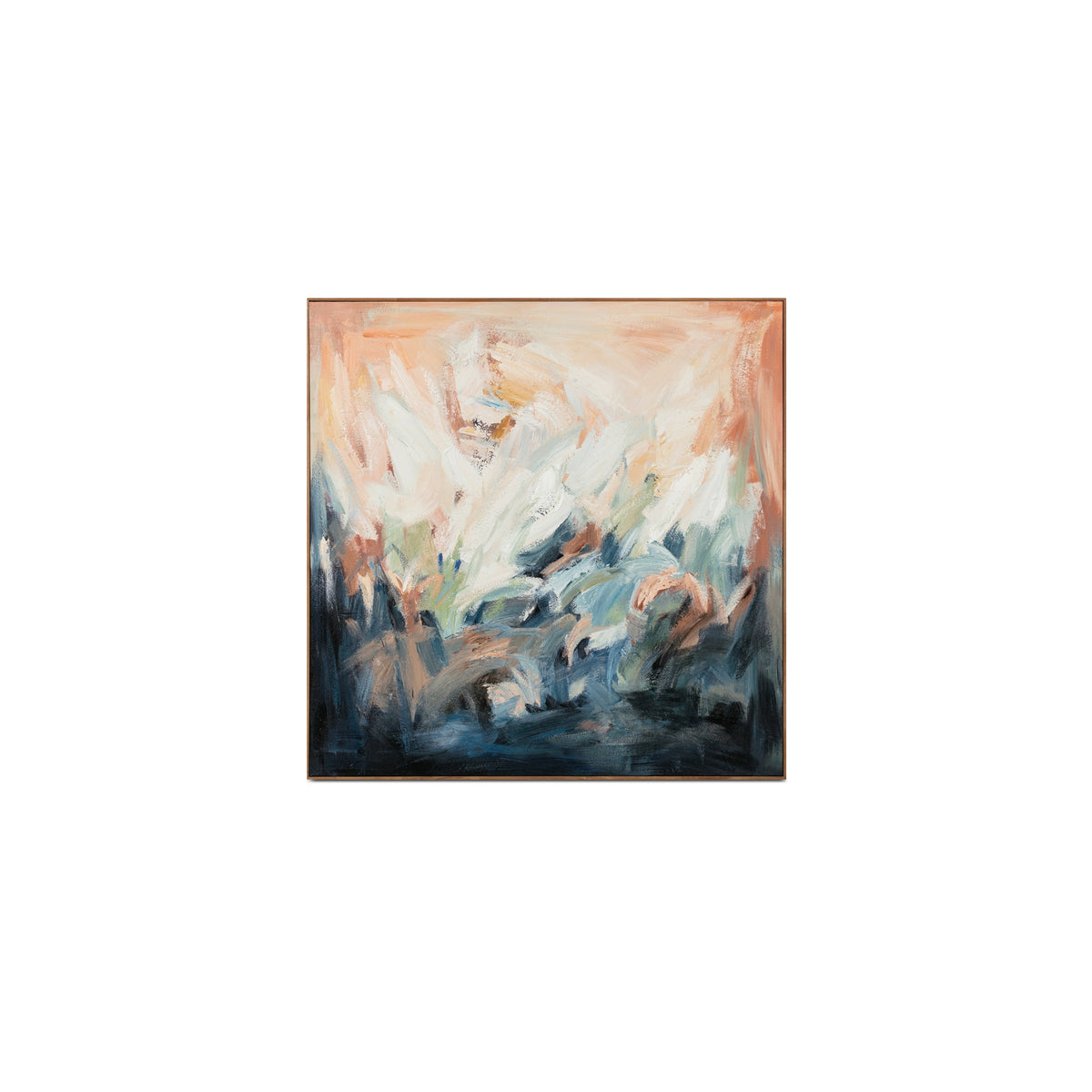 Splendor Multicolor Framed Painting - Ornate Home