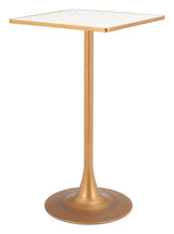 Spot Beige & Gold Bar Table - Ornate Home