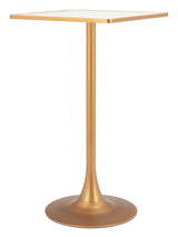 Spot Beige & Gold Bar Table - Ornate Home
