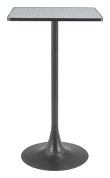 Spot Gray & Black Bar Table - Ornate Home
