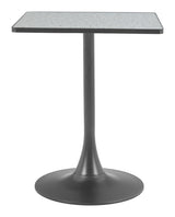 Spot Gray & Black Bistro Table - Ornate Home