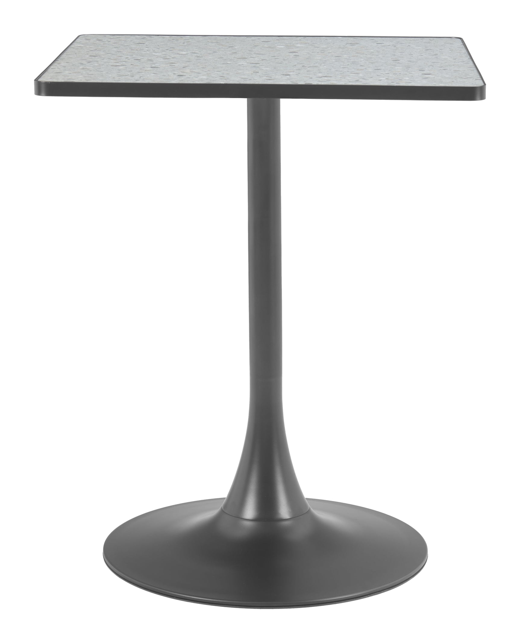 Spot Gray & Black Bistro Table - Ornate Home