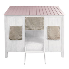 Spring Cottage White & Pink Full Bed - Ornate Home